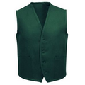 V65 Signature Hunter Green Tailored 2 Pocket Unisex Vest (Small)